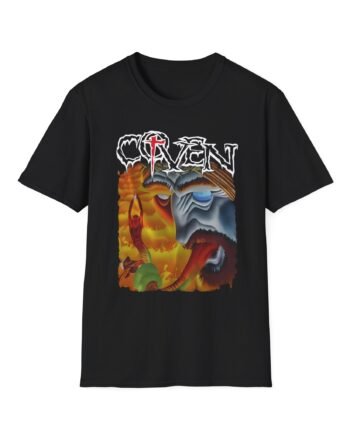 Coven Blessed is the Black Unisex Softstyle T-Shirt