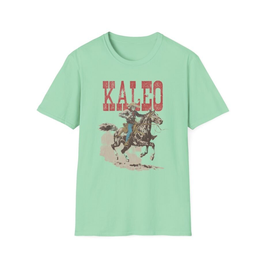 Kaleo Horse Racing Skeleton Unisex Softstyle T-Shirt
