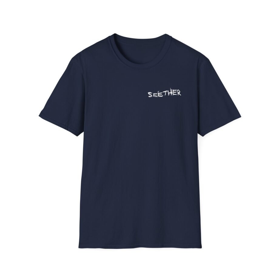 Seether Judas Scratch Logo Unisex Softstyle T-Shirt