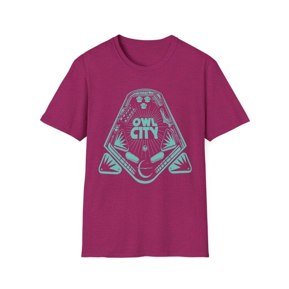 Owl City Pinball Unisex Softstyle T-shirt