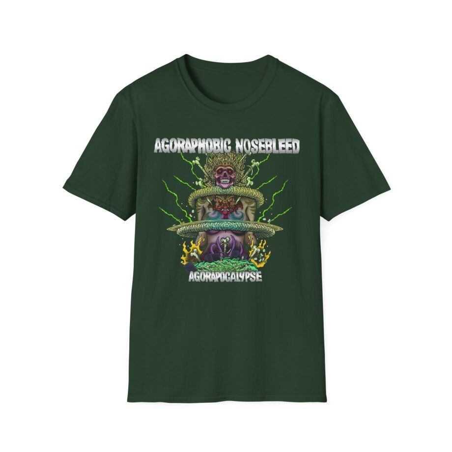Agoraphobic Nosebleed Agorapocalypse Unisex Softstyle T-Shirt