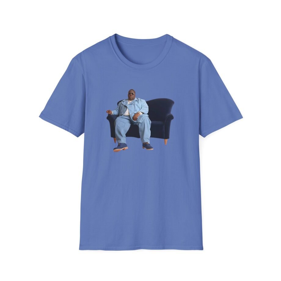 Biggie Smalls Couch Photo Unisex Softstyle T-Shirt