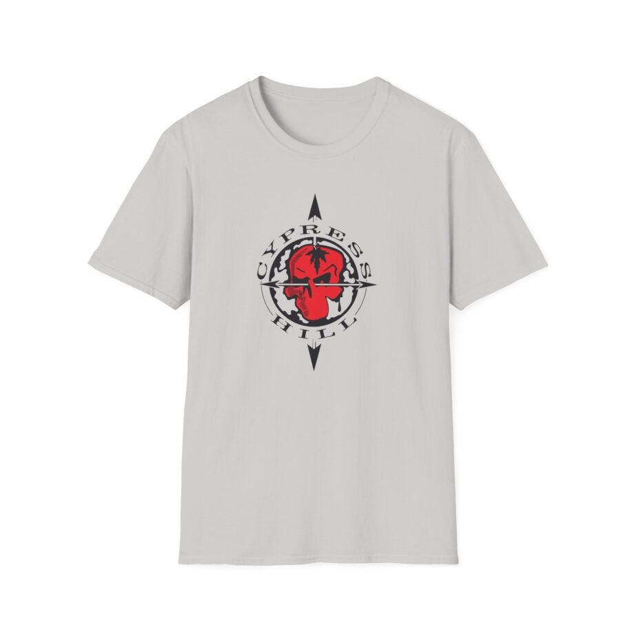 Cypress Hill Crazy Insane OG Skull N Compass Unisex Softstyle T-Shirt