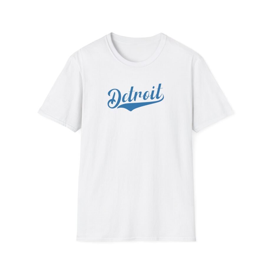 Detroit Lions Detroit Swoosh Unisex Softstyle T-Shirt