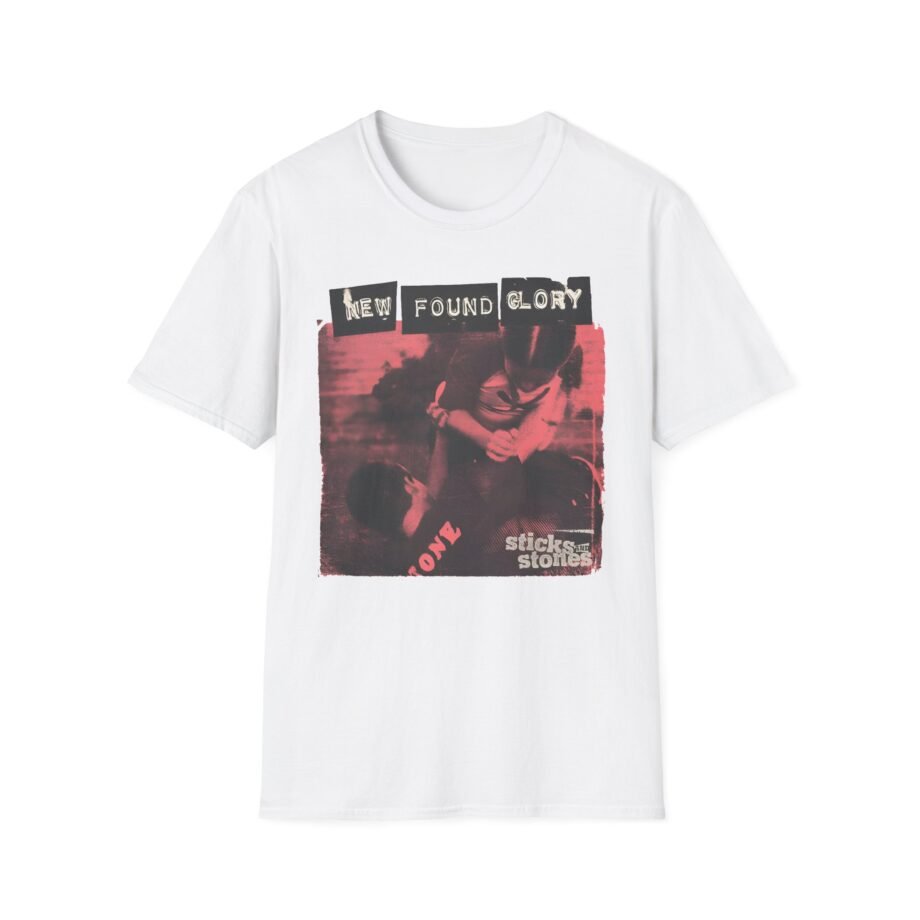 New Found Glory Sticks and Stones Xerox Unisex Softstyle T-Shirt