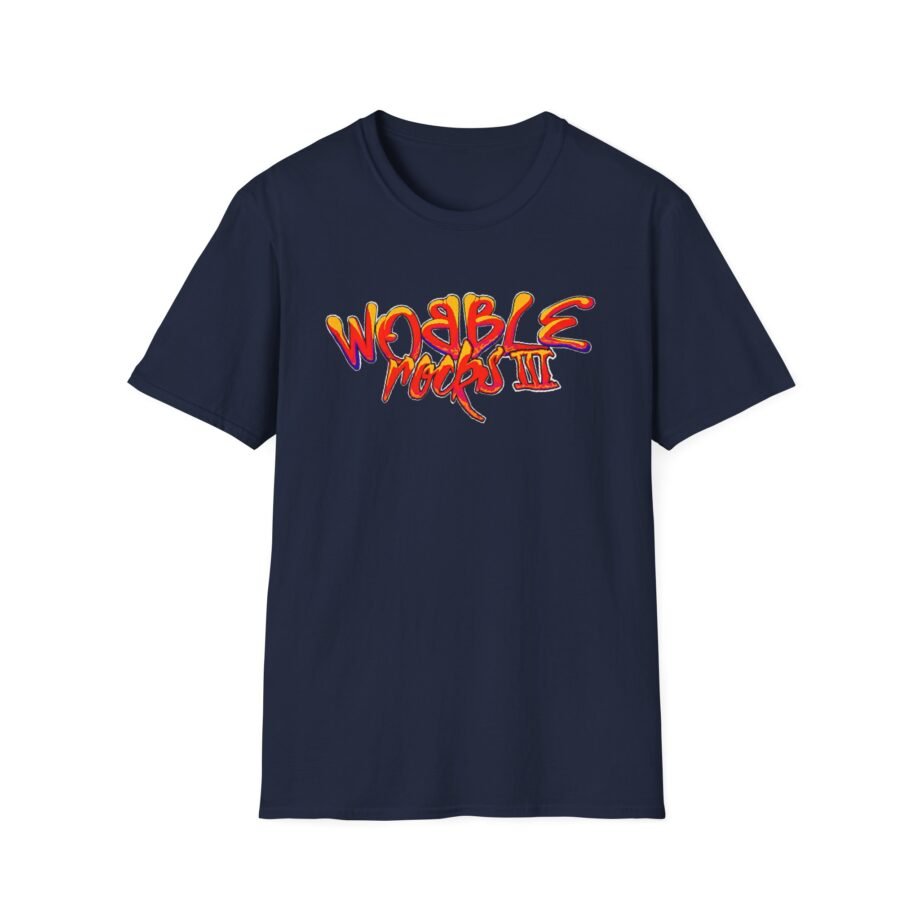 Ganja White Night Wobble Rocks Unisex Softstyle T-Shirt
