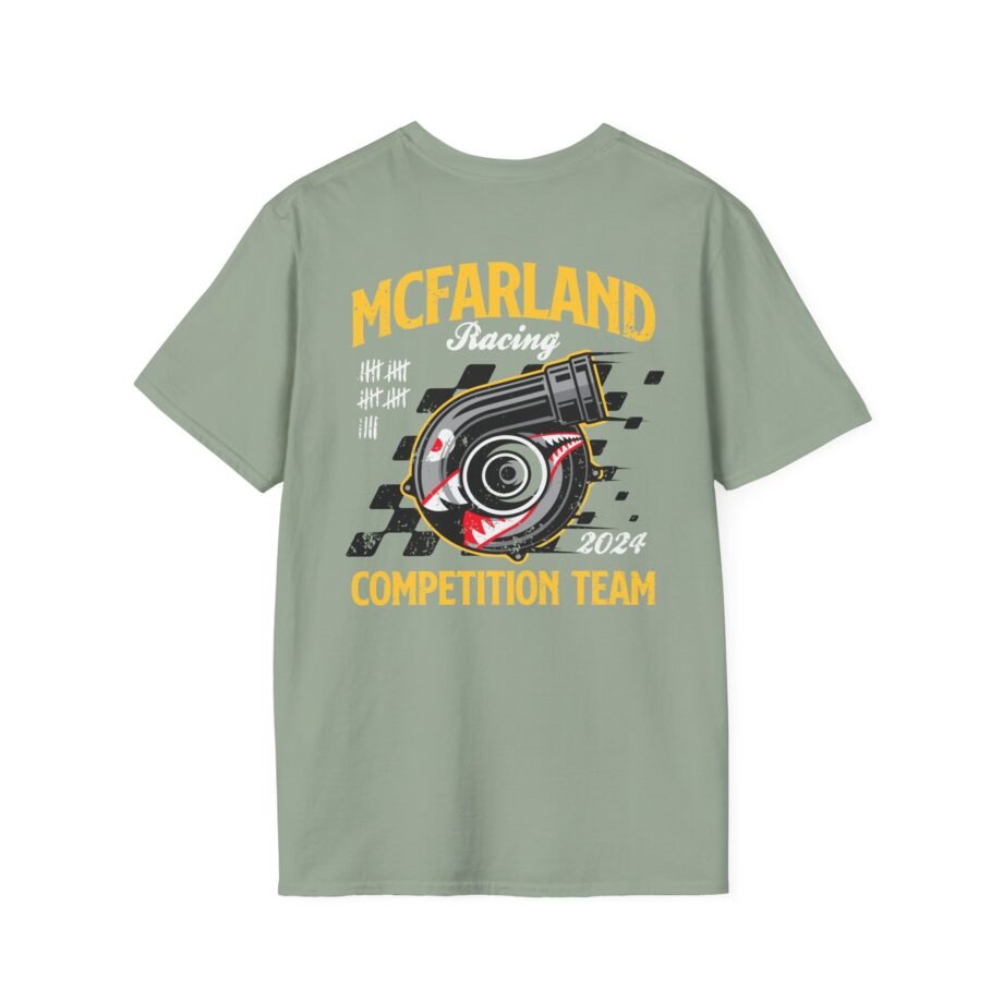 Cleetus Mcfarland Cleetus Turbo Racing Unisex Softstyle T-Shirt