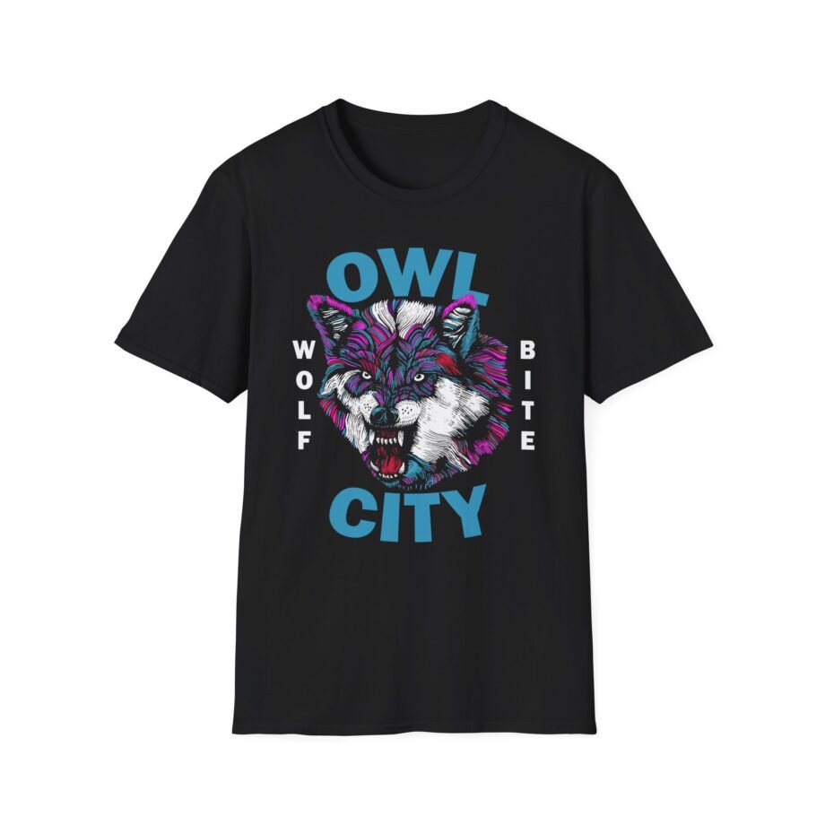 Owl City Wolf Bite Unisex Soft-style T-shirt
