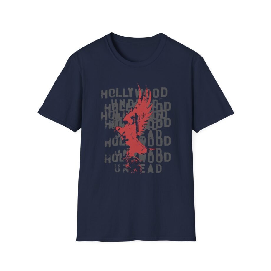 Hollywood Undead Stacked Logo Lyric Unisex Softstyle T-Shirt