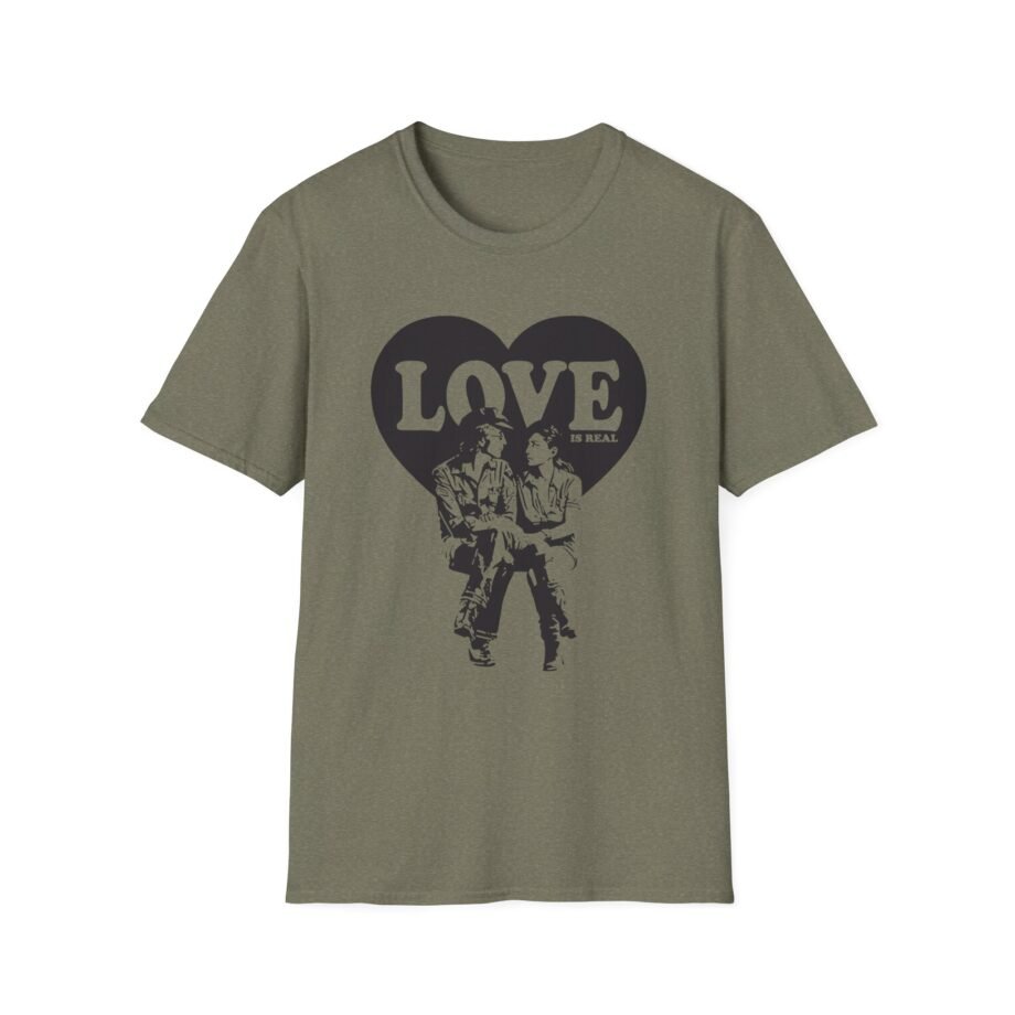 John Lennon Love is Real Unisex Softstyle T-Shirt