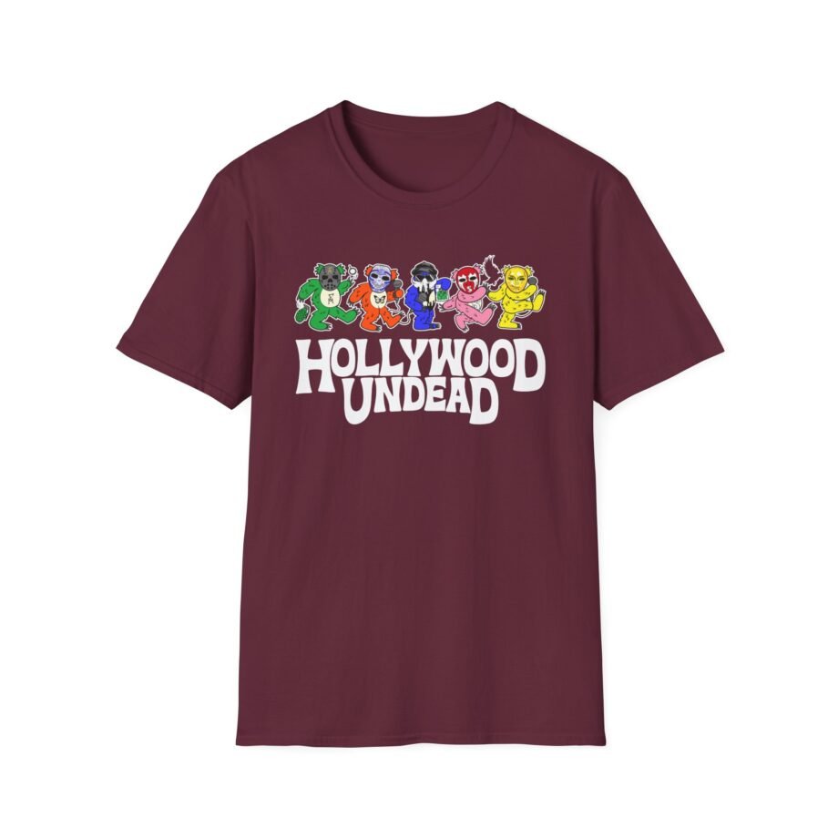 Hollywood Undead Un-dead Head Unisex Softstyle T-Shirt