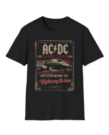 Acdc Speedshop Unisex Softstyle T-Shirt