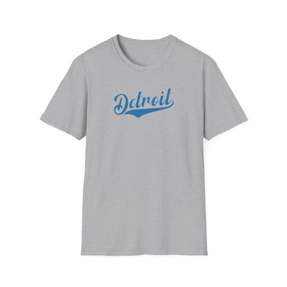 Detroit Lions Detroit Swoosh Unisex Softstyle T-Shirt