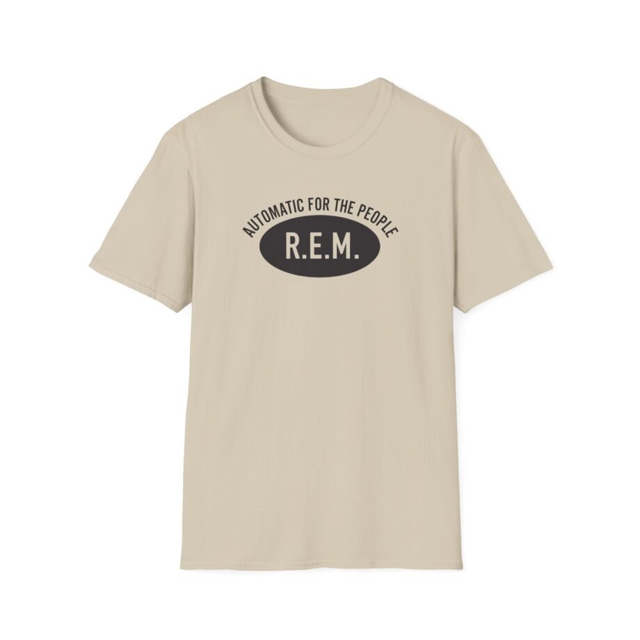 Rem Automatic for the People Unisex Softstyle T-Shirt