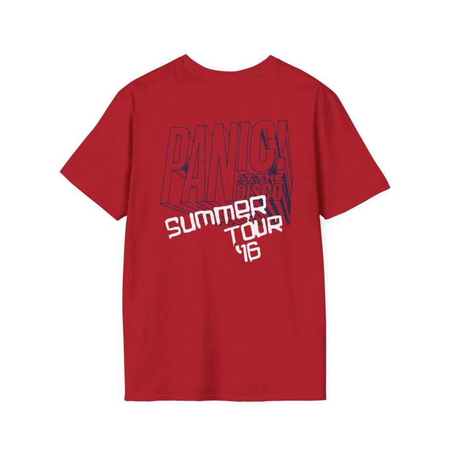 Panic at the Disco Big Block Winter Tour Unisex Softstyle T-Shirt