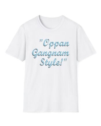P S Y Script Unisex Softstyle T-Shirt