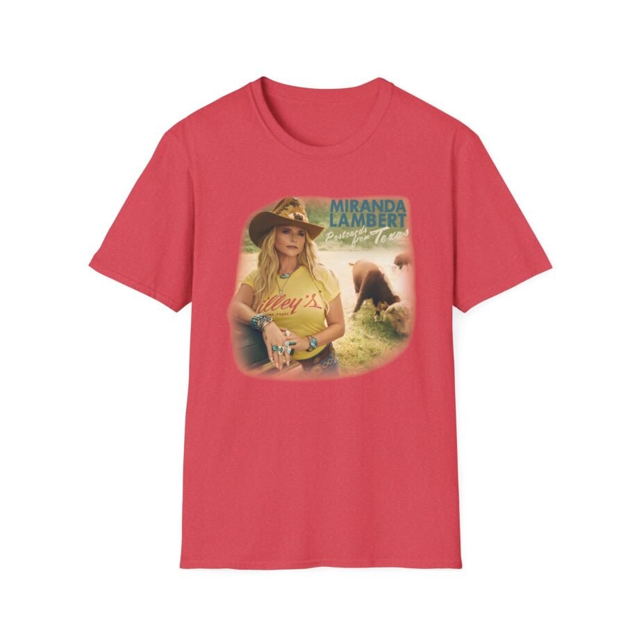 Miranda Lambert Postcards From Texas Unisex Softstyle T-shirt