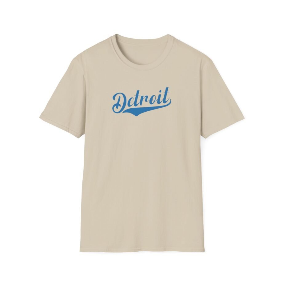 Detroit Lions Detroit Swoosh Unisex Softstyle T-Shirt