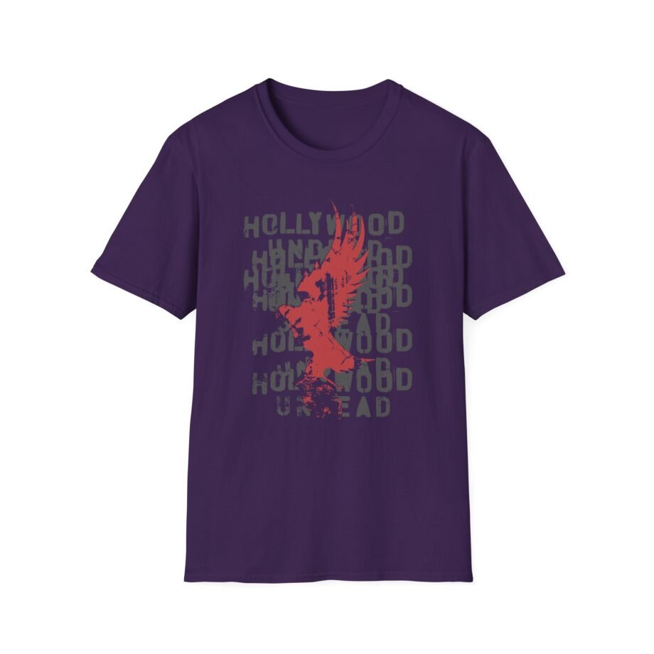 Hollywood Undead Stacked Logo Lyric Unisex Softstyle T-Shirt