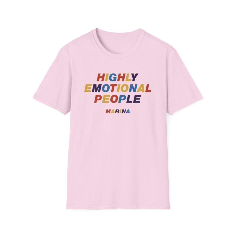 Marina Highly Emotional People Unisex Softstyle T-shirt