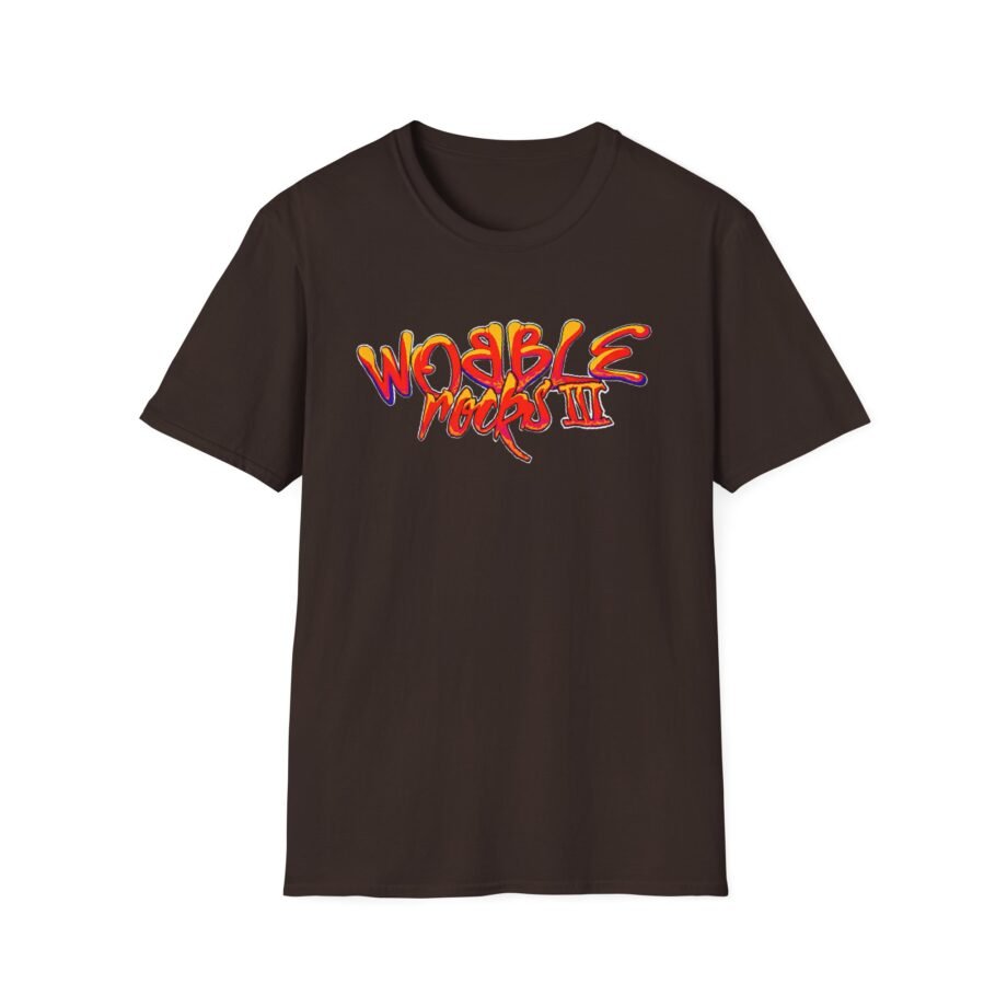 Ganja White Night Wobble Rocks Unisex Softstyle T-Shirt