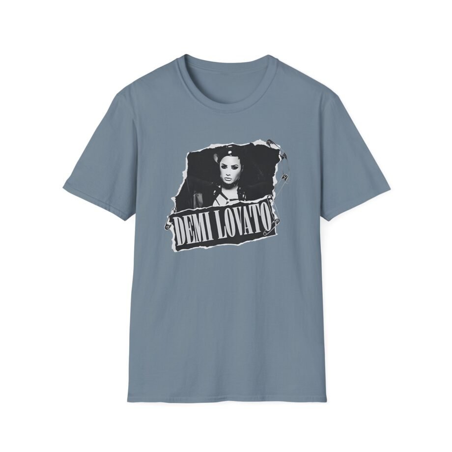 Demi Lovato Ripped Photo Unisex Softstyle T-Shirt