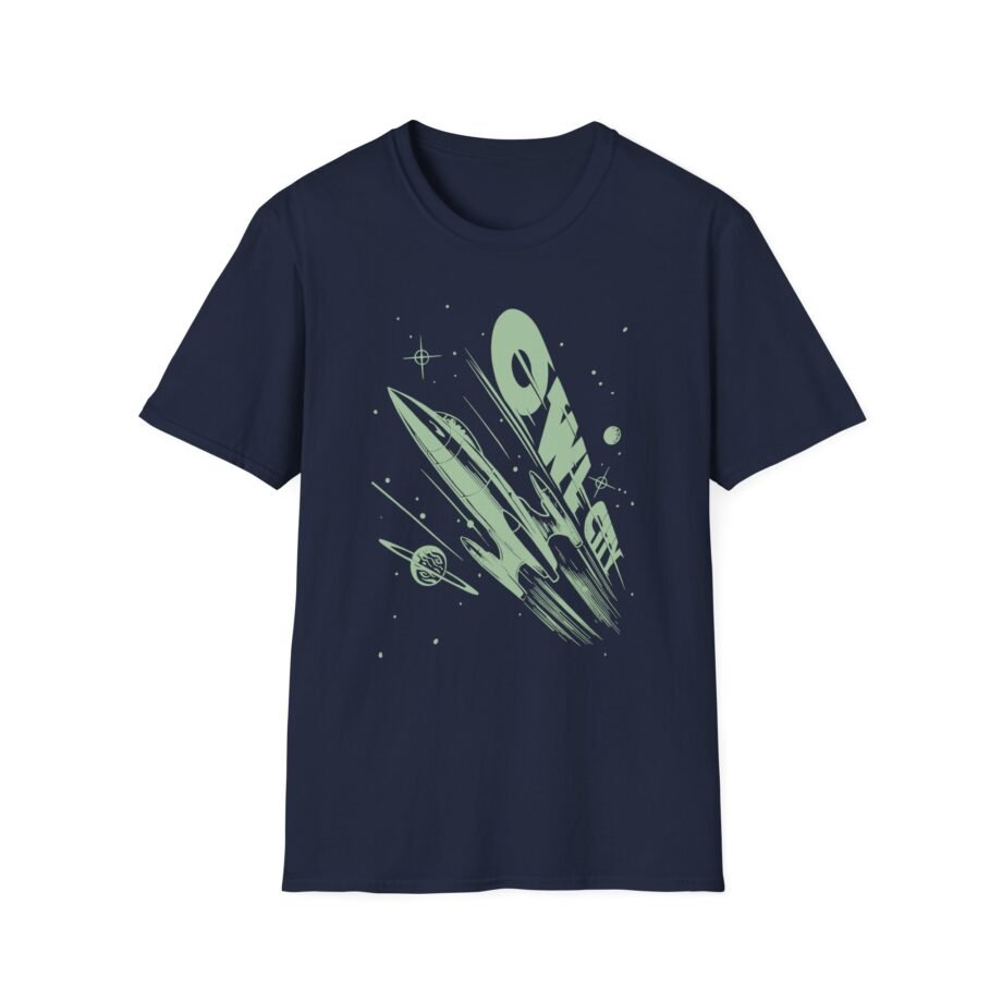 Owl City Rocket  Unisex Soft-style T-shirt