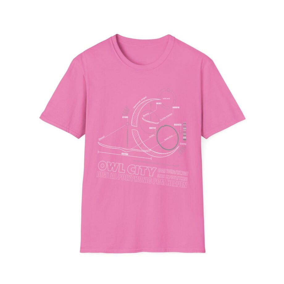 Owl City Schematic Unisex Soft-style T-shirt