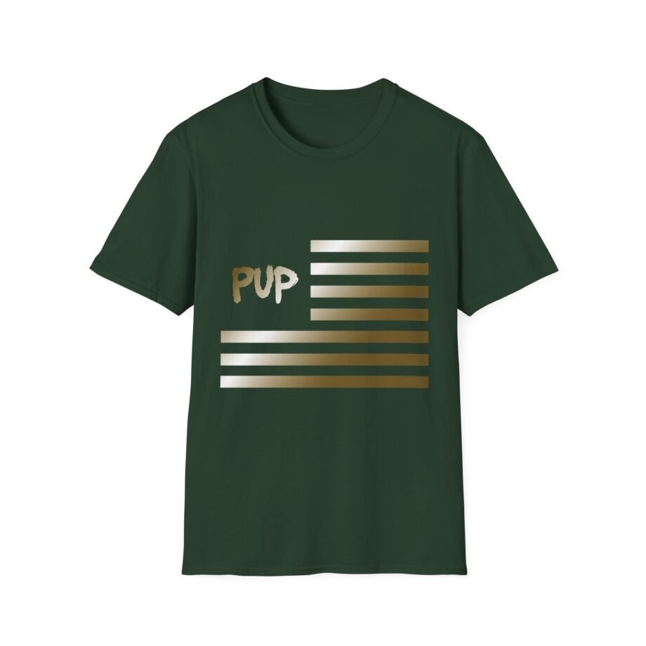 Pup Gold Foil Unisex Softstyle T-Shirt