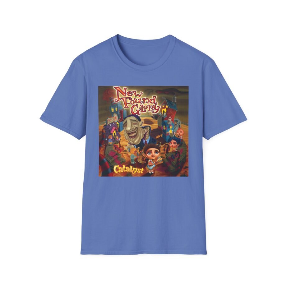 New Found Glory Catalyst Album Cover Unisex Softstyle T-Shirt
