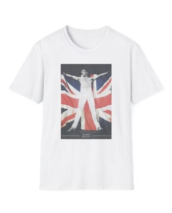 FM Union Jack Flag Unisex Softstyle T-Shirt