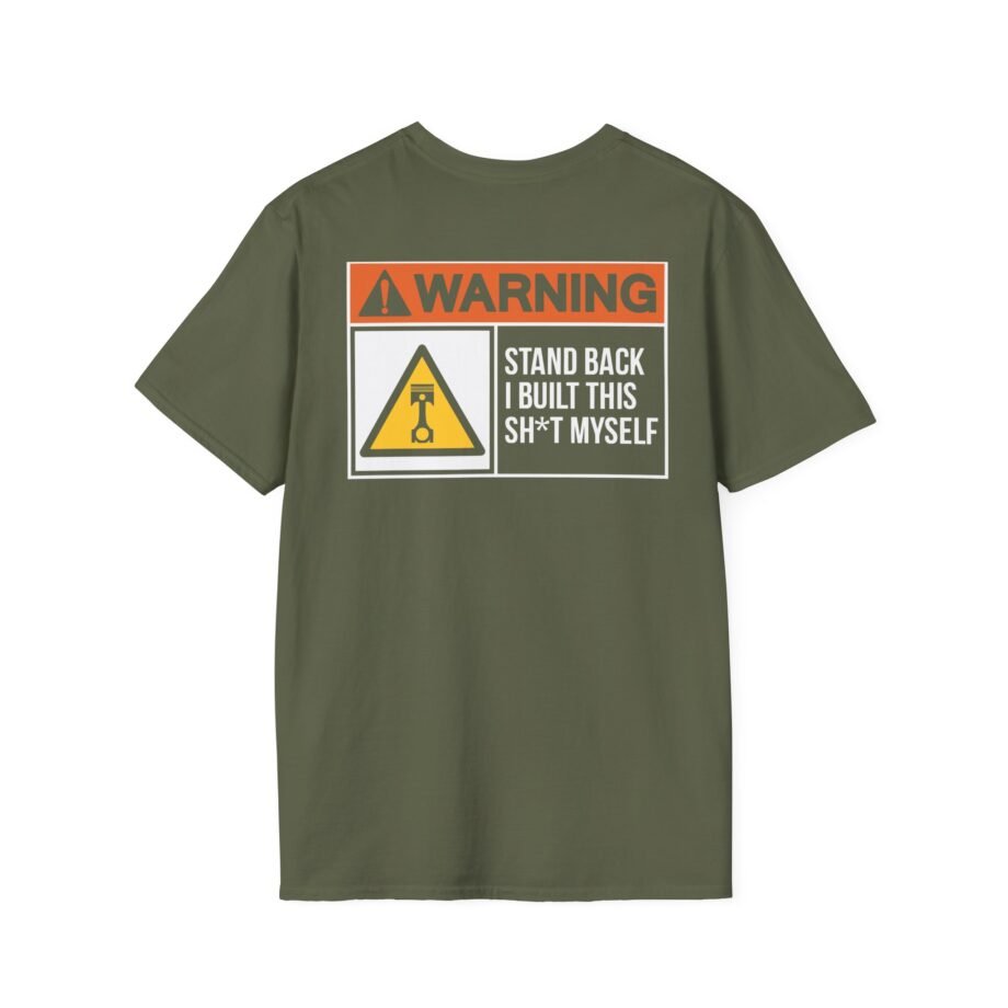 Cleetus Mcfarland Stand Back, I Built This Sh*t Myself Unisex Softstyle T-Shirt