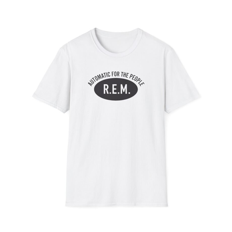 Rem Automatic for the People Unisex Softstyle T-Shirt