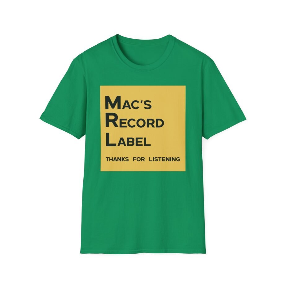 Mac Demarco Label Logo Unisex Softstyle T-Shirt
