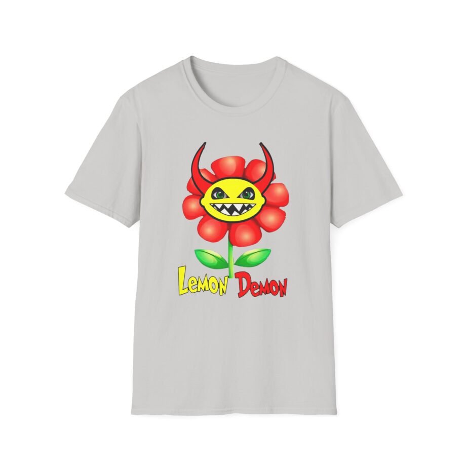 Lemon Demon Flower Unisex Softstyle T-Shirt