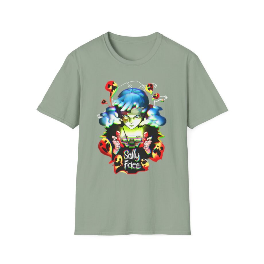 Sally Face Ghosts Unisex Softstyle T-Shirt