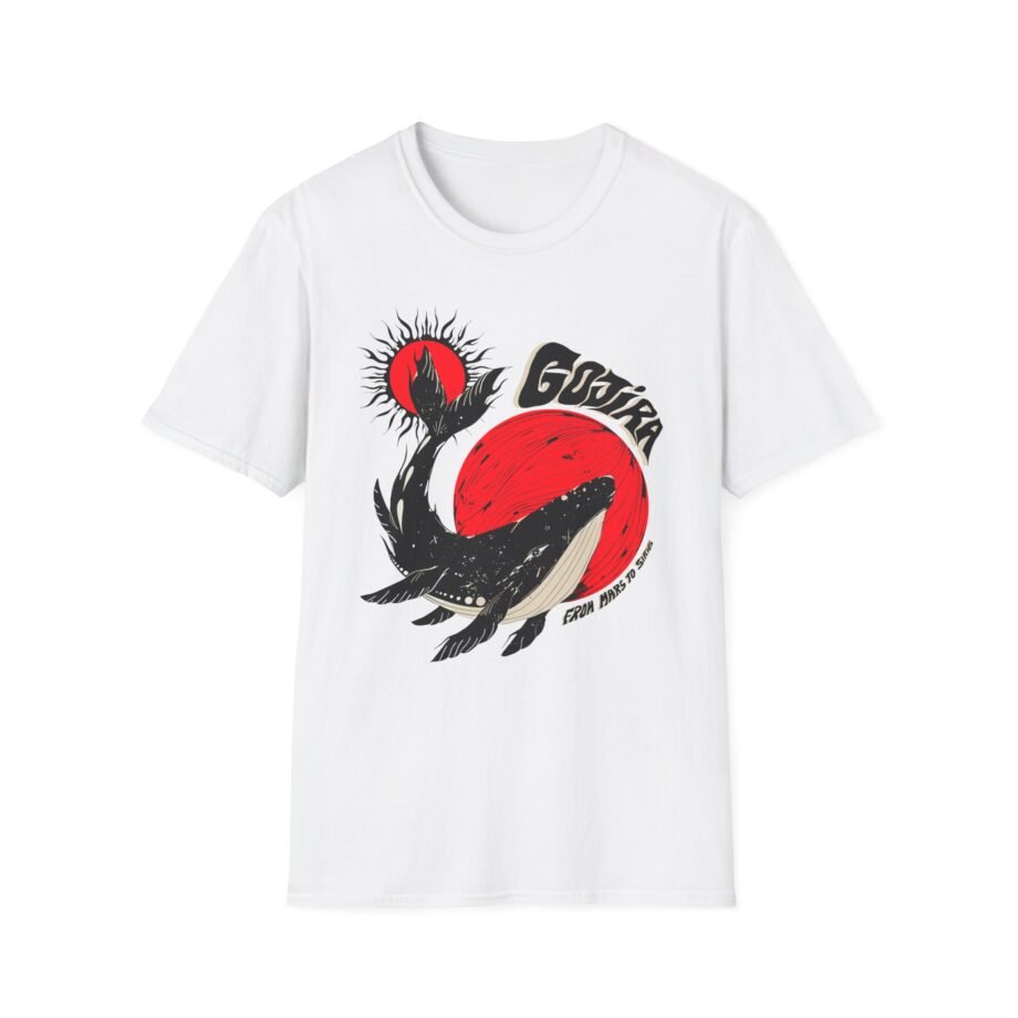 Gojira Whale Unisex Softstyle T-Shirt