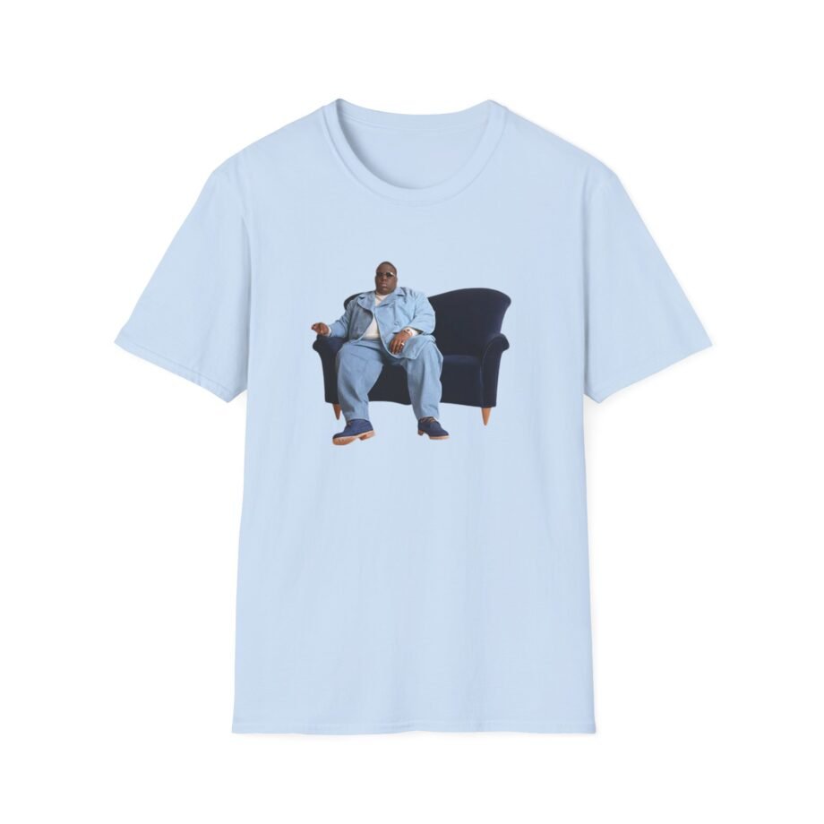 Biggie Smalls Couch Photo Unisex Softstyle T-Shirt
