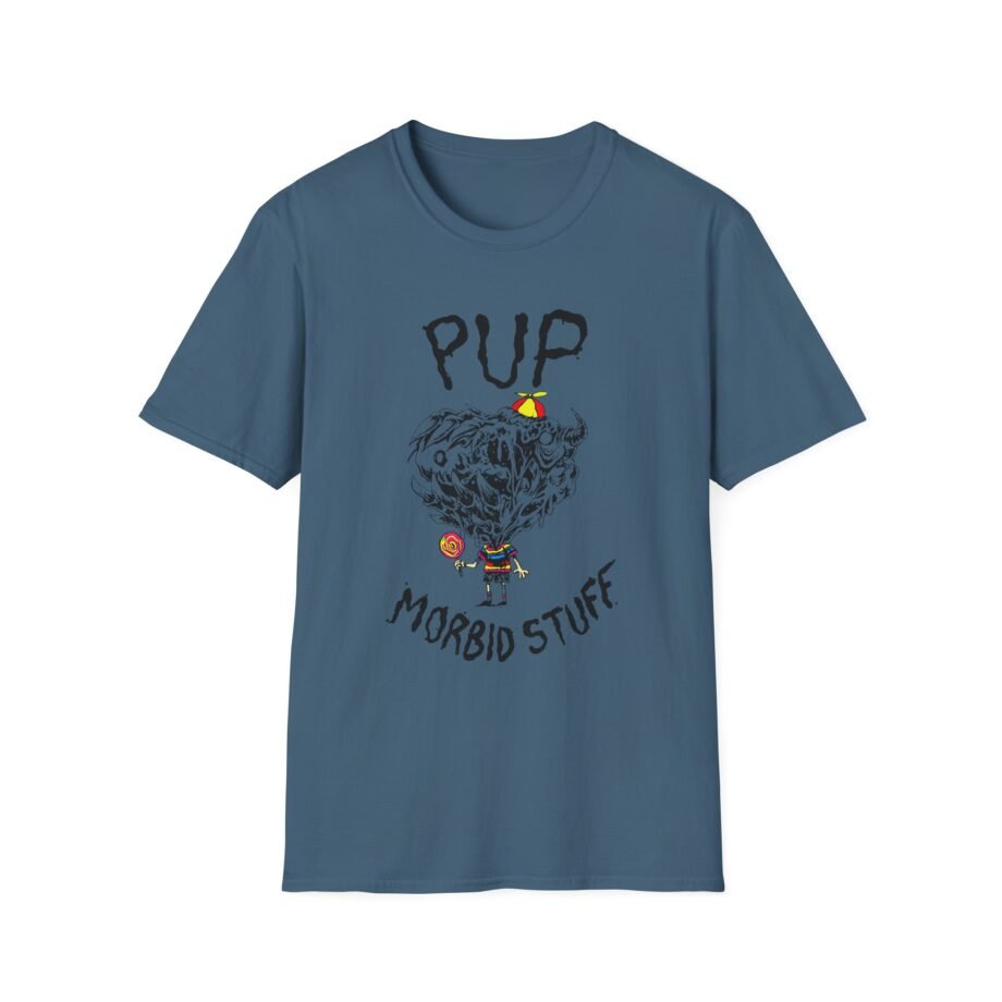 Pup Morbid Stuff Lollipop Unisex Softstyle T-Shirt