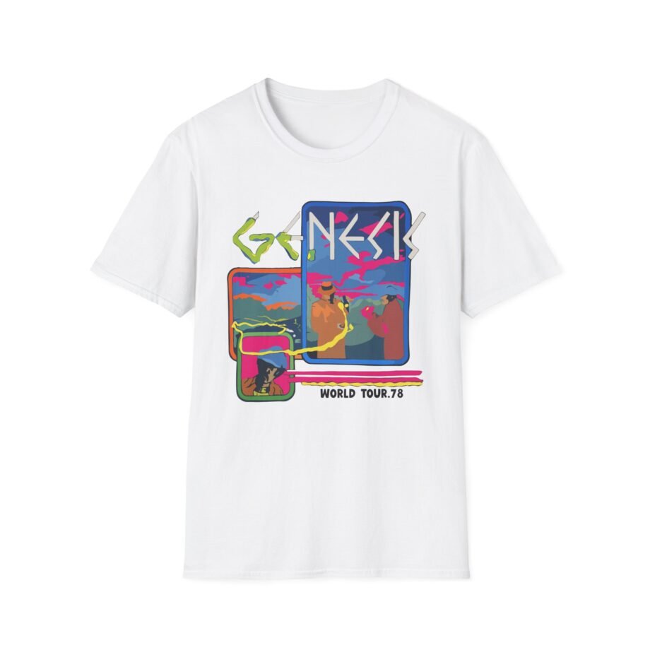 Genesis 1978 Tour Unisex Softstyle T-Shirt