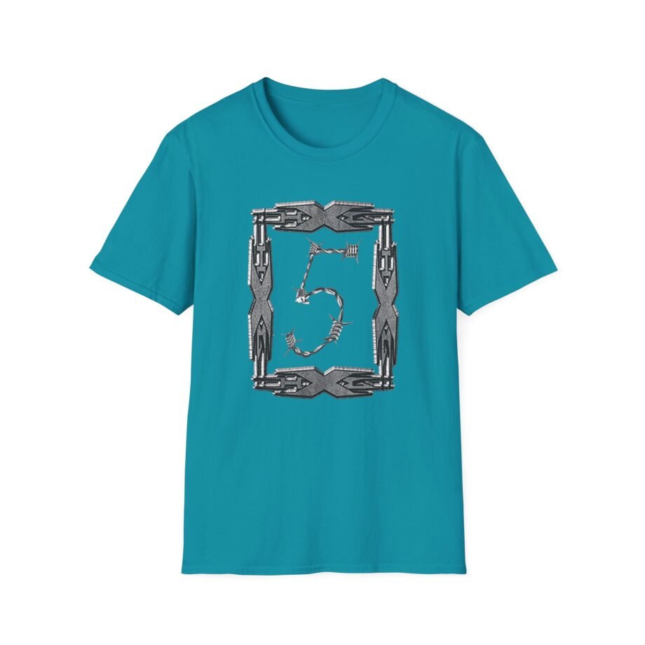 Homixide Hxg Barbwire Layered Ls Unisex Softstyle T-Shirt