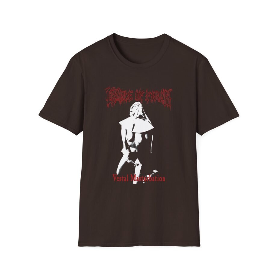 Cradle of Filth Vestal Masturbation Unisex Softstyle T-Shirt
