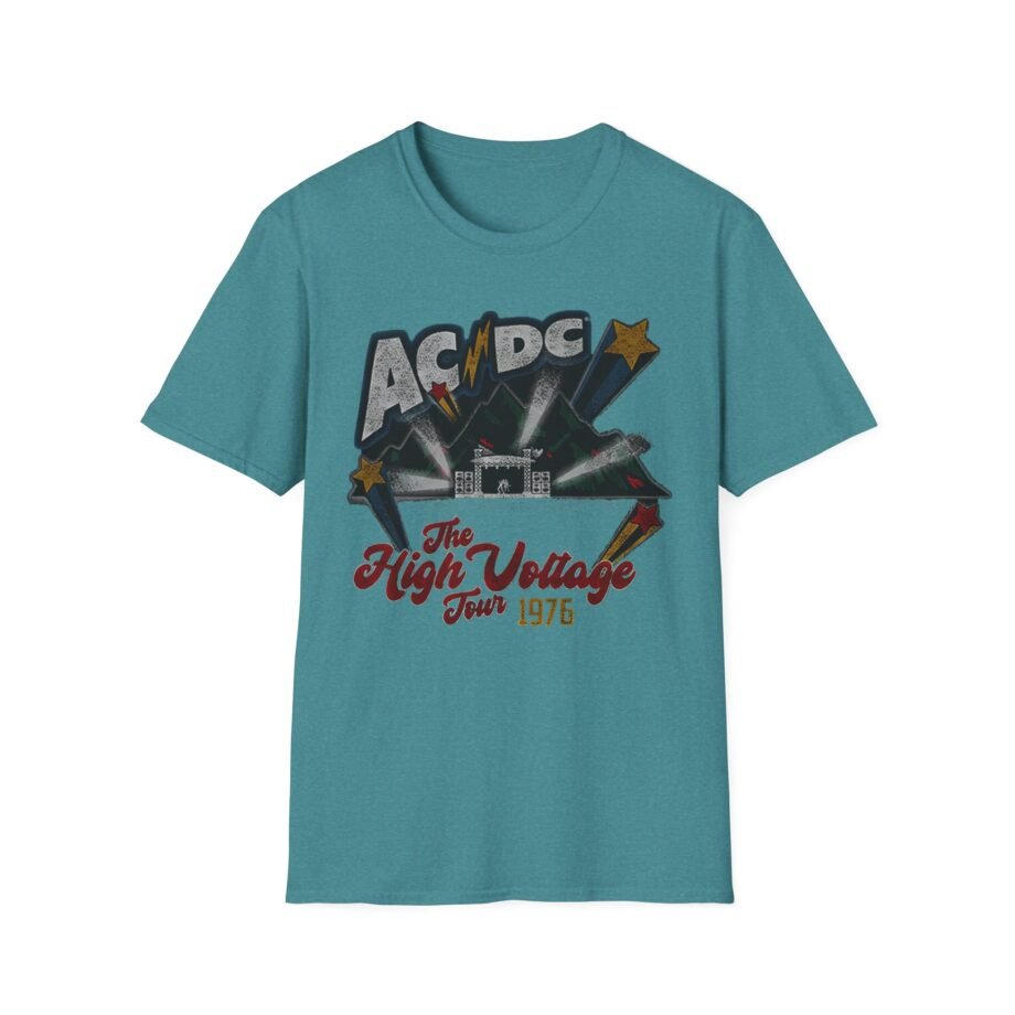 Acdc the High Voltage Tour Unisex Softstyle T-Shirt