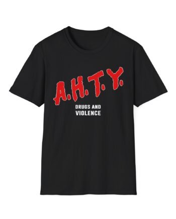All Hail the Yeti Drugs and Violence Unisex Softstyle T-Shirt