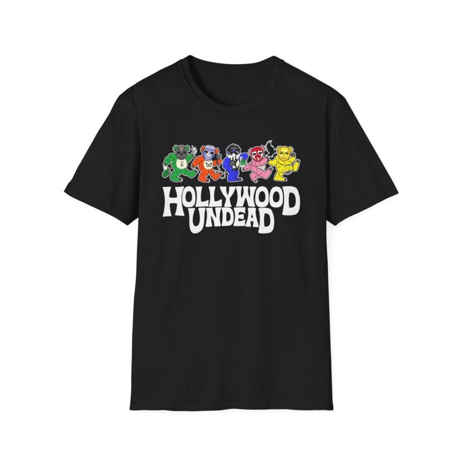 Hollywood Undead Un-dead Head Unisex Softstyle T-Shirt