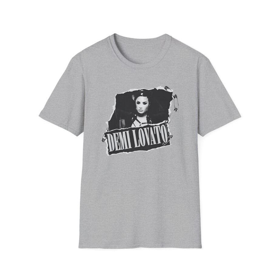 Demi Lovato Ripped Photo Unisex Softstyle T-Shirt