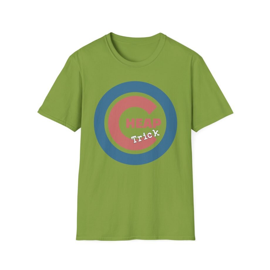 Cheap Trick Stacked Logo Unisex Softstyle T-Shirt