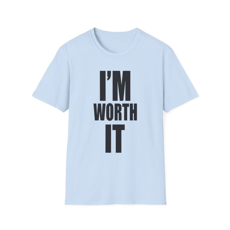 Elle Fanning I'm Worth It Unisex Softstyle T-Shirt