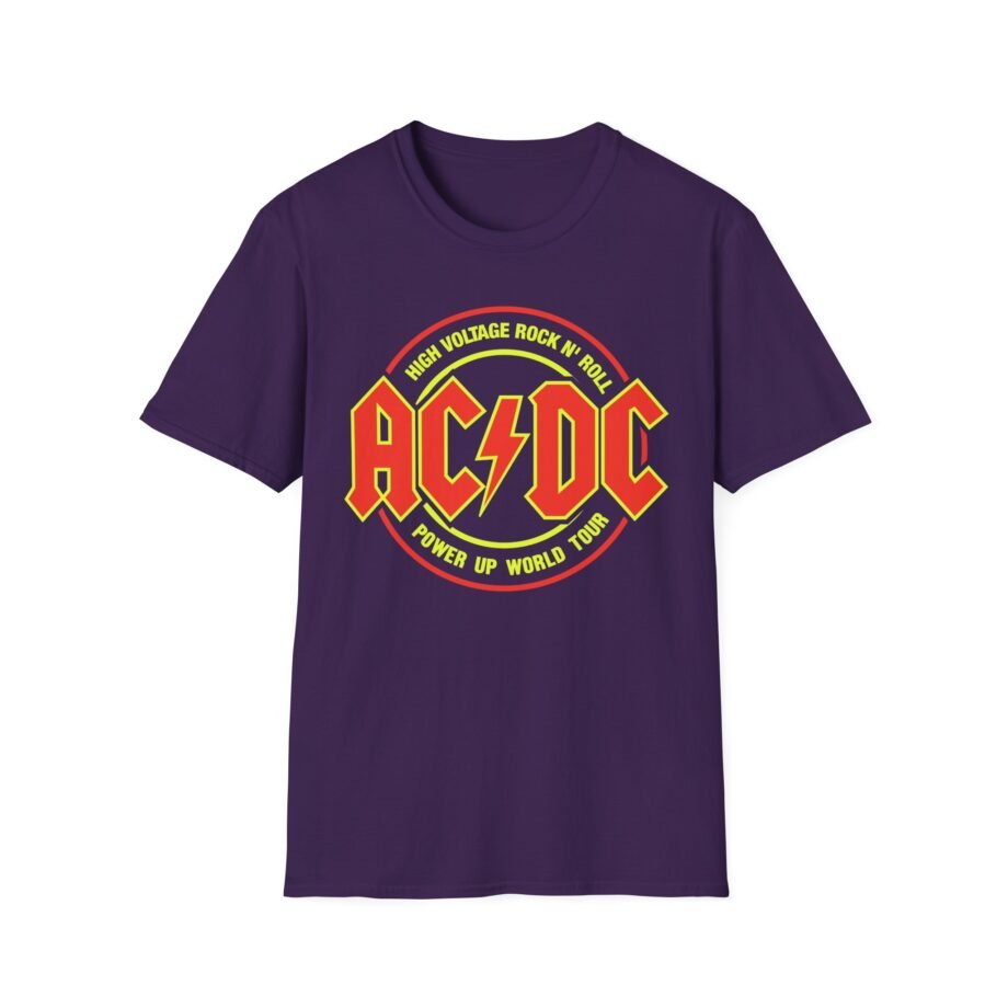 Acdc Pwr Up Tour Unisex Softstyle T-Shirt