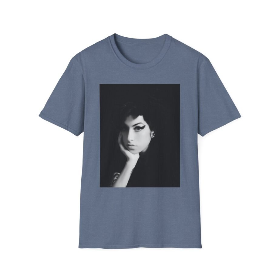 Amy Winehouse Portrait Unisex Softstyle T-Shirt